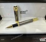 Vintage MontBlanc Limited Edition Scipione Borghese Gray Gold Rollerball Pen for sale